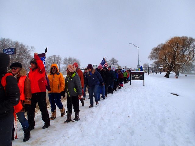 Women's Day Marchers