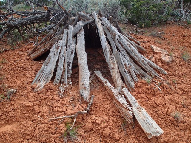 A historic Navajo sweat lodge located in the heart of Bears Ears National Monument. Image: RE Burrillo