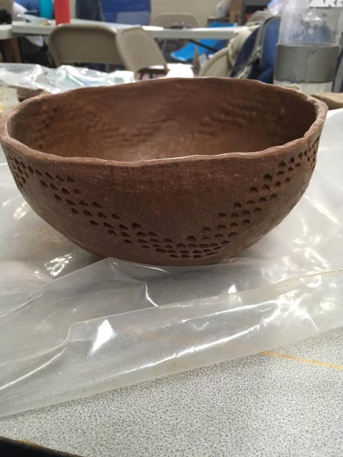 My clay bowl.