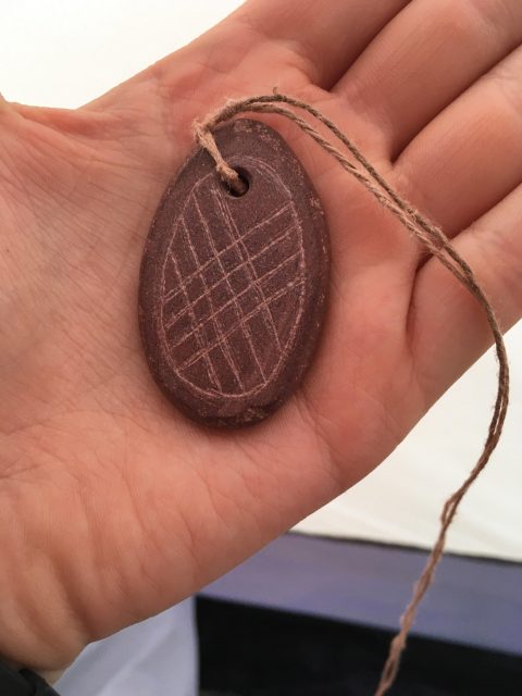 My stone pendant.