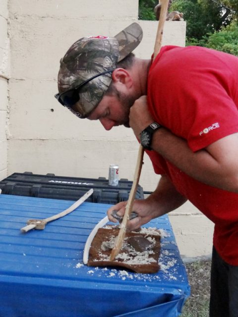 Atlatl Carving