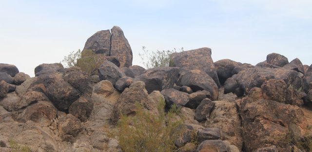 Painted Rocks. Photo by Linda Pierce.