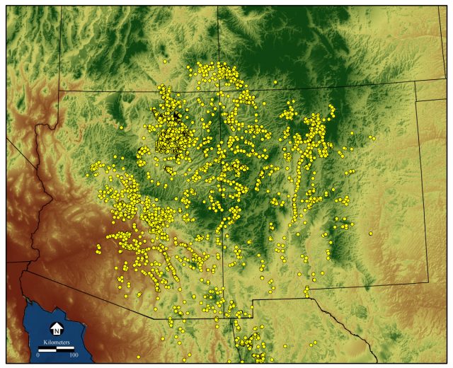 Map of All Sites