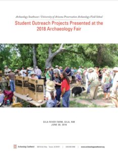 2018 Archaeology Fair Projects cover