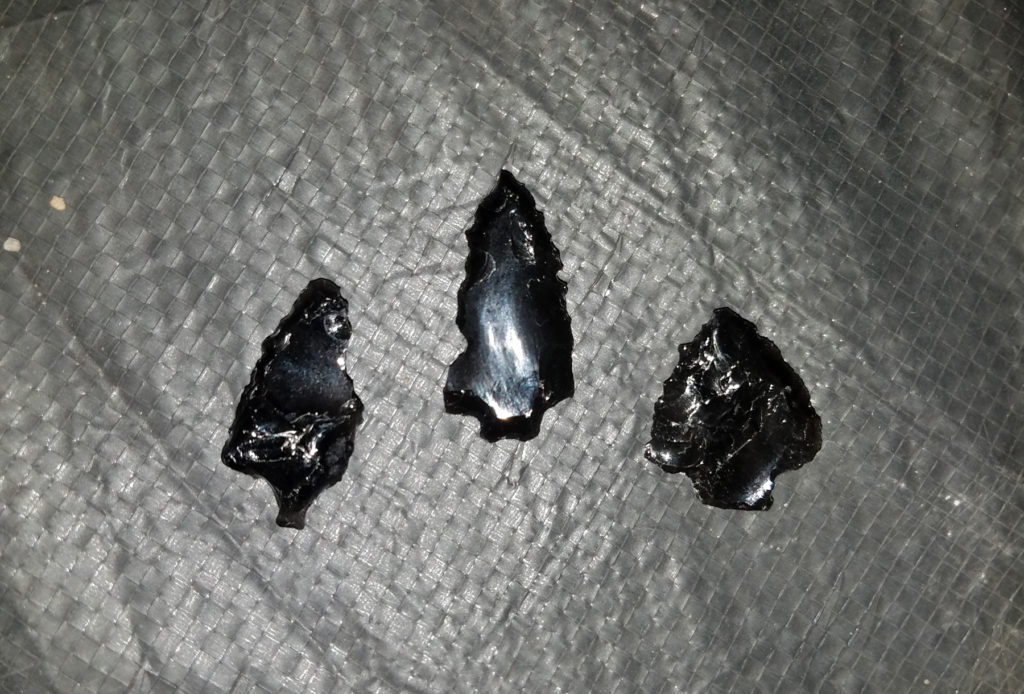 Obsidian Projectile Points