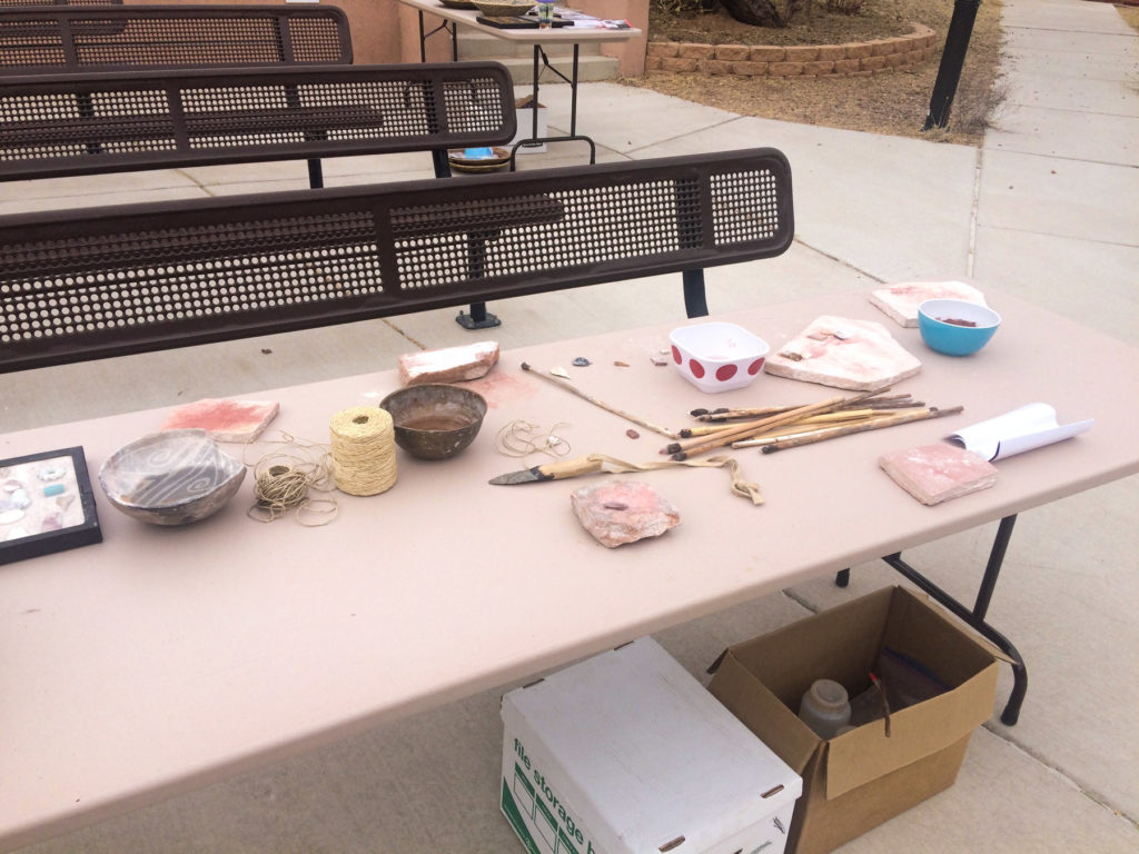 Activity Table at Tonto