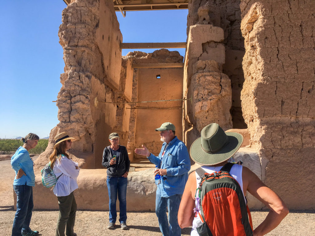 Dr. Douglas Craig discusses construction of the great house at Casa Grande Ruins National Monument.
