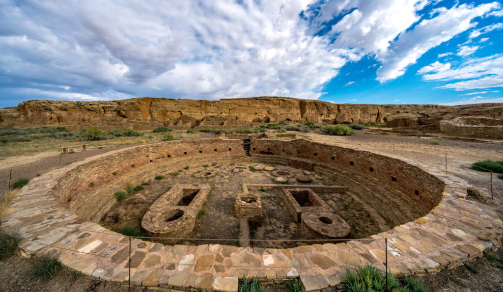 Great kiva at Casa Rinconada