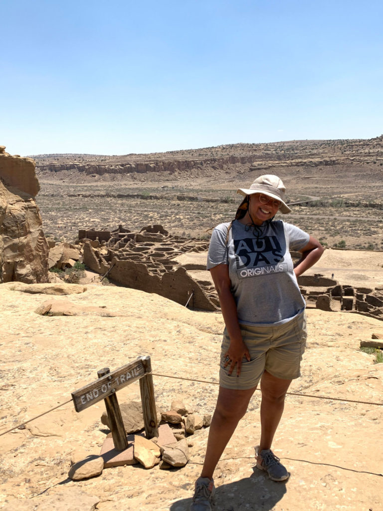 London at Chaco Canyon