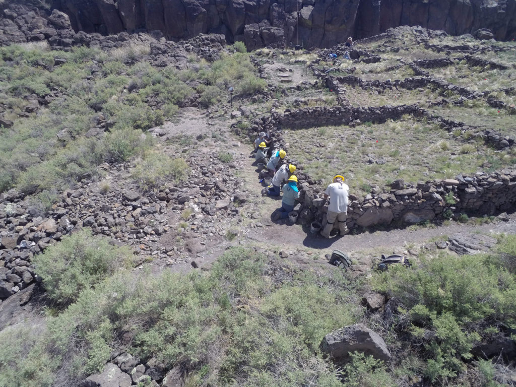 Zuni Team Members at Casa Malpais