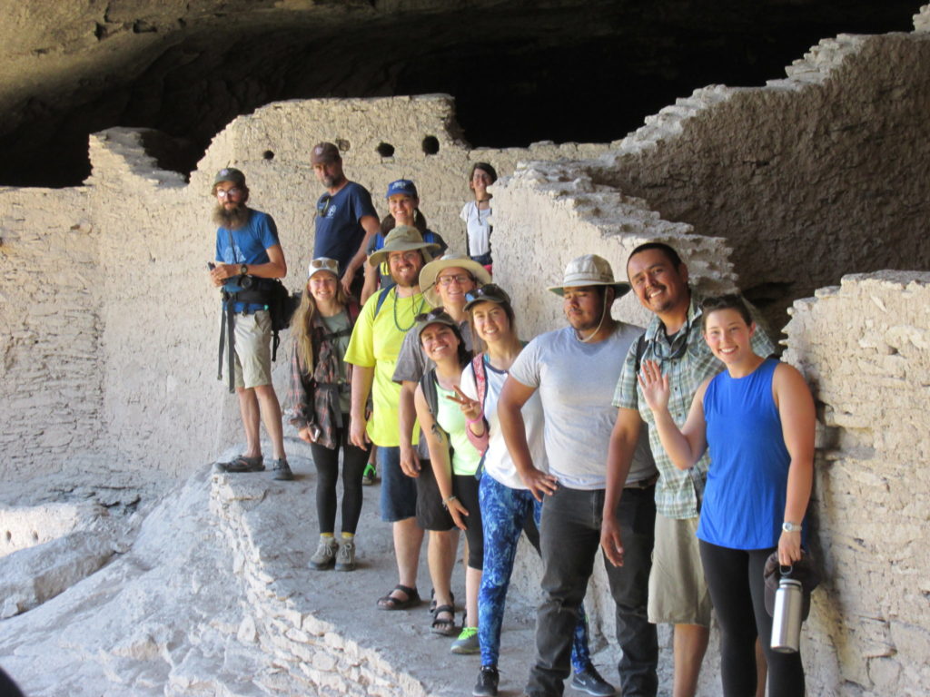 Field School at the Gila Cliff Dwellings