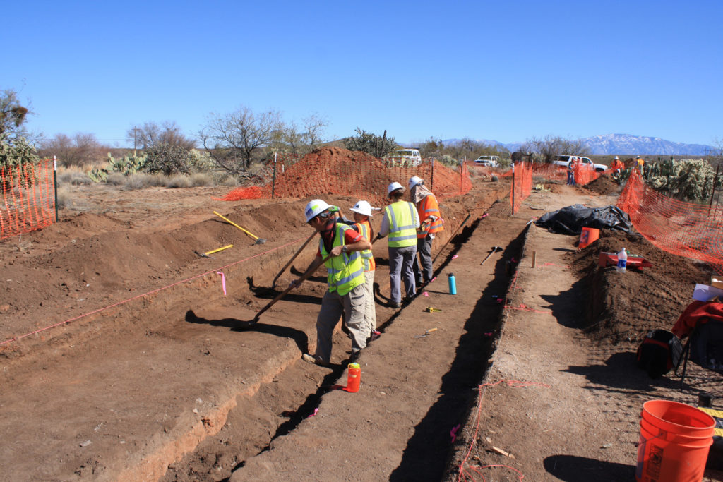 Ballcourt Excavation