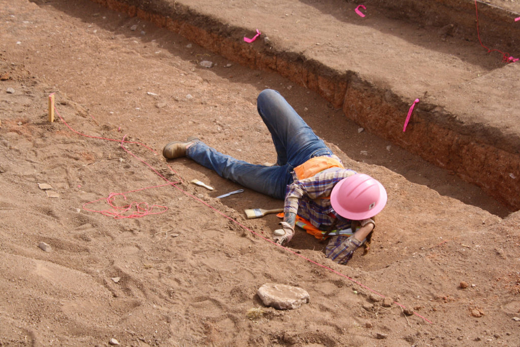 Ballcourt Excavation