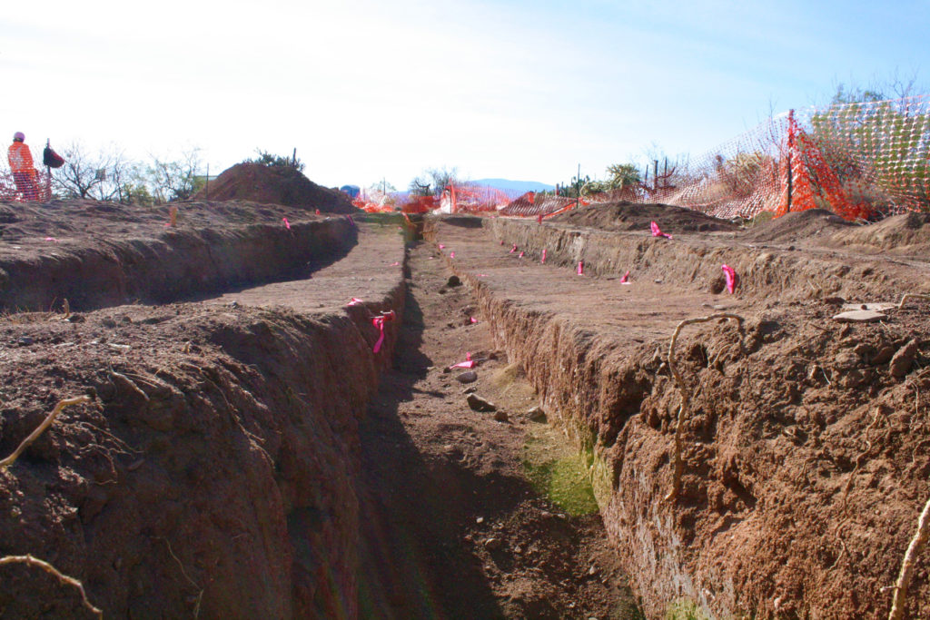 Ballcourt Excavation