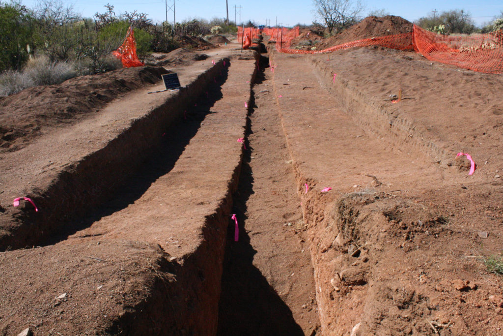 Ballcourt Excavation