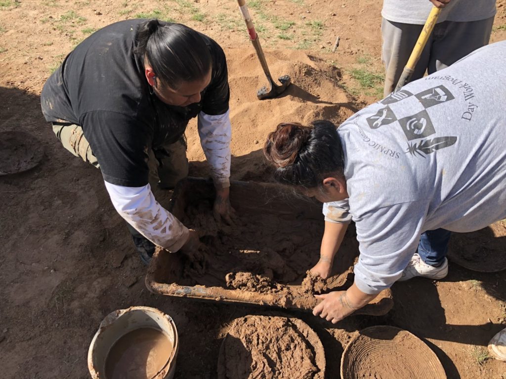 Making mud