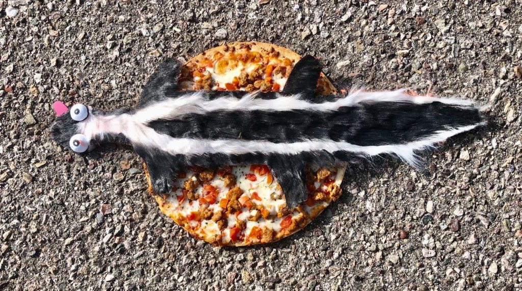 Roadkill pizza