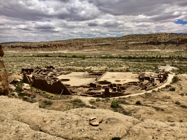 At Chaco Culture National Historical Park.