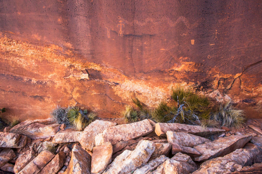 Basketmaker Petroglyphs Bears Ears