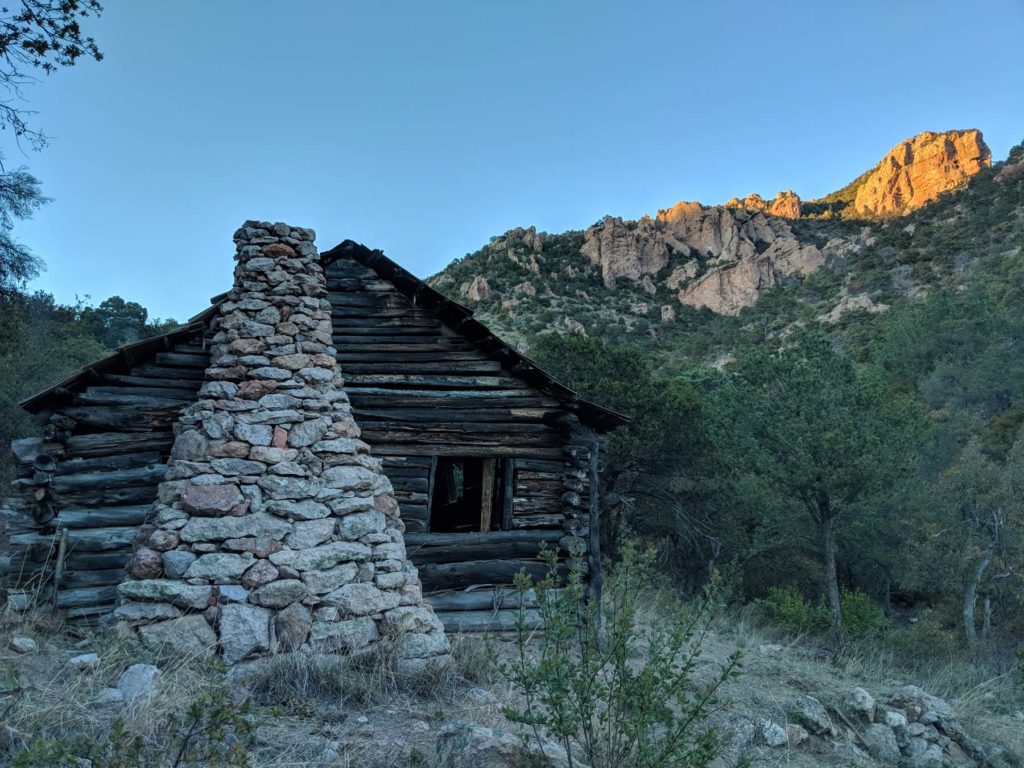 Power’s Cabin, site of a deadly 1918 shootout, located in the Galiuro Wilderness of Coronado National Forest.