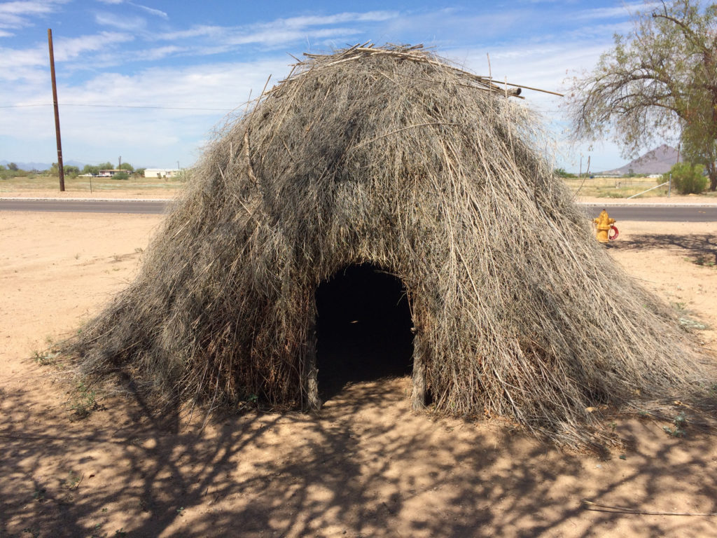 Pithouse in Wickiup Shape