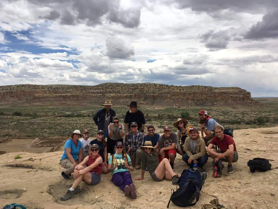 Overlook at Pueblo Bonito. Image: Karen Gust Schollmeyer