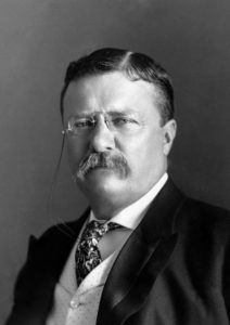 President Teddy Roosevelt. Photo courtesy of Wikimedia