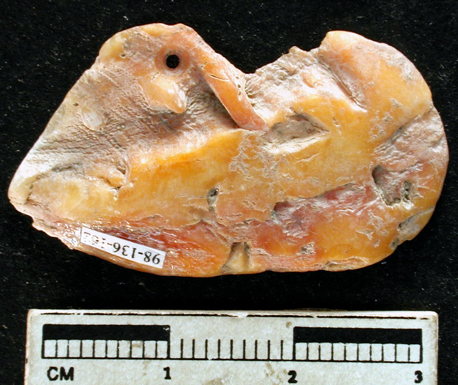 Spondylus pendant from Valencia Vieja