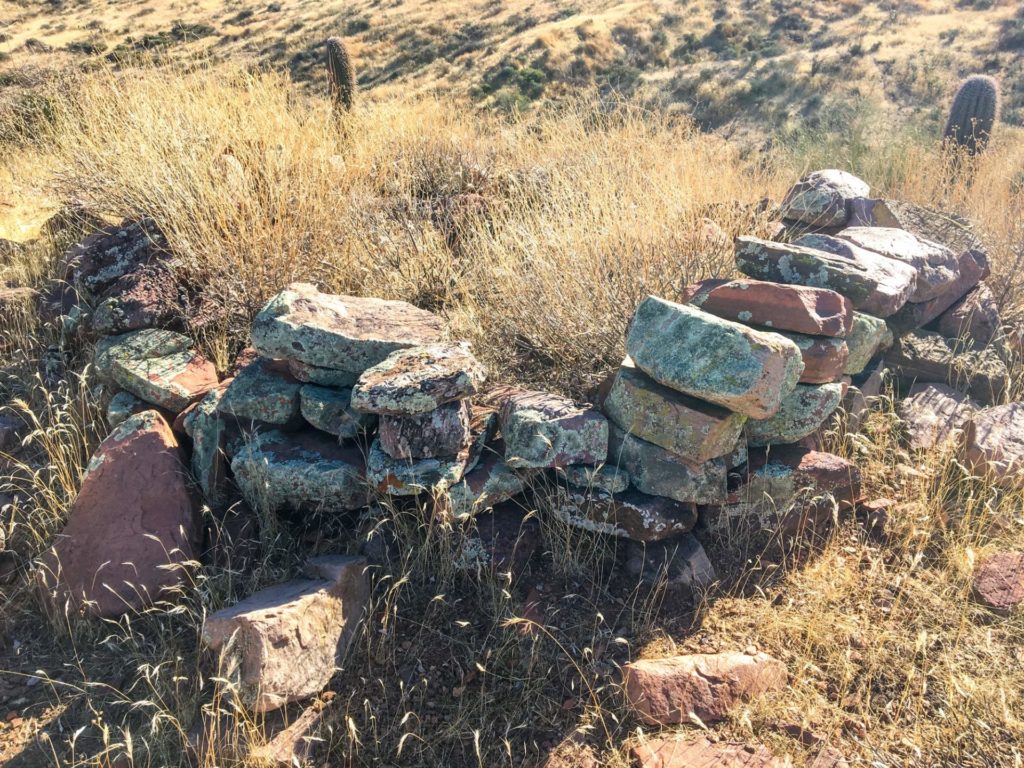 Masonry Wall Structure at Tonto National Monument