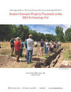 2022 Archaeology Fair Projects