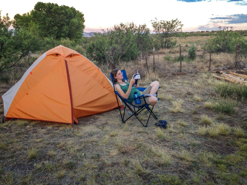 Katherine at Camp