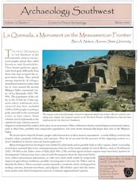 <a href="https://www.archaeologysouthwest.org/pdf/arch-sw-v16-no1.pdf"><strong>La Quemada, A Monument on the Mesoamerican Frontier</strong> (16-1)</a>
