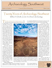 <a href="https://www.archaeologysouthwest.org/pdf/arch-sw-v20-no1.pdf"><strong>Twenty Years of Archaeology Southwest</strong> (20-1)</a>