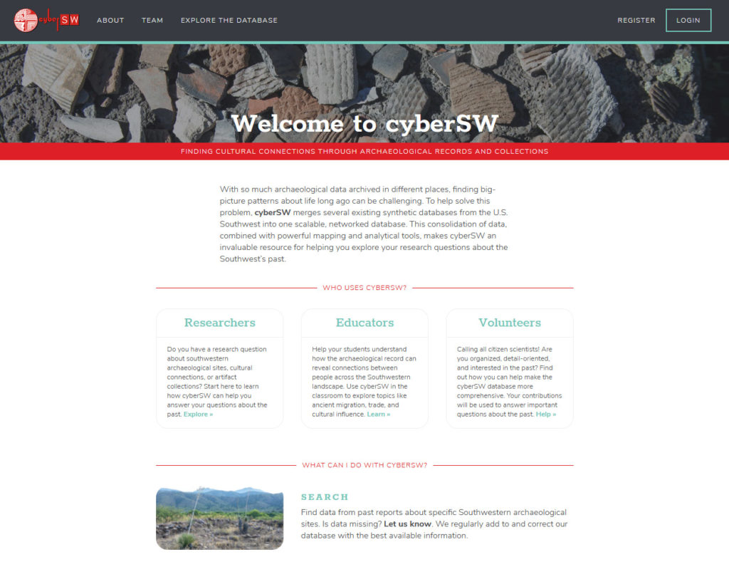 cyberSW Homepage