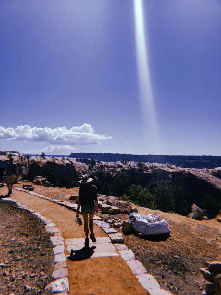 Expanding our horizons at El Morro. Image: Alex Burden