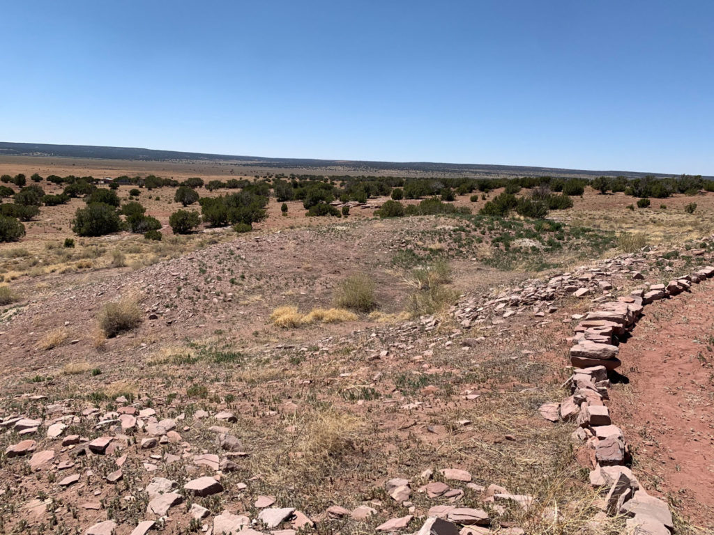 A partial view of the Hawikku landscape. Image: Lauren Bridgeman