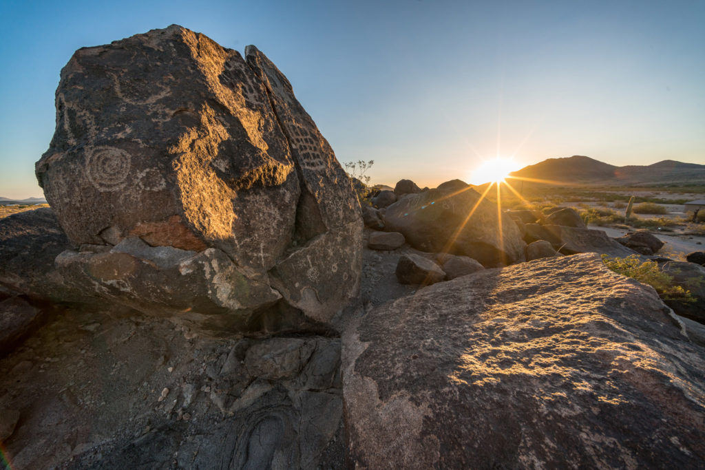 The Painted Rock Petroglyph Site, one of the many special places we’ll be featuring in this season’s Café series. Photo by Paul Vanderveen.