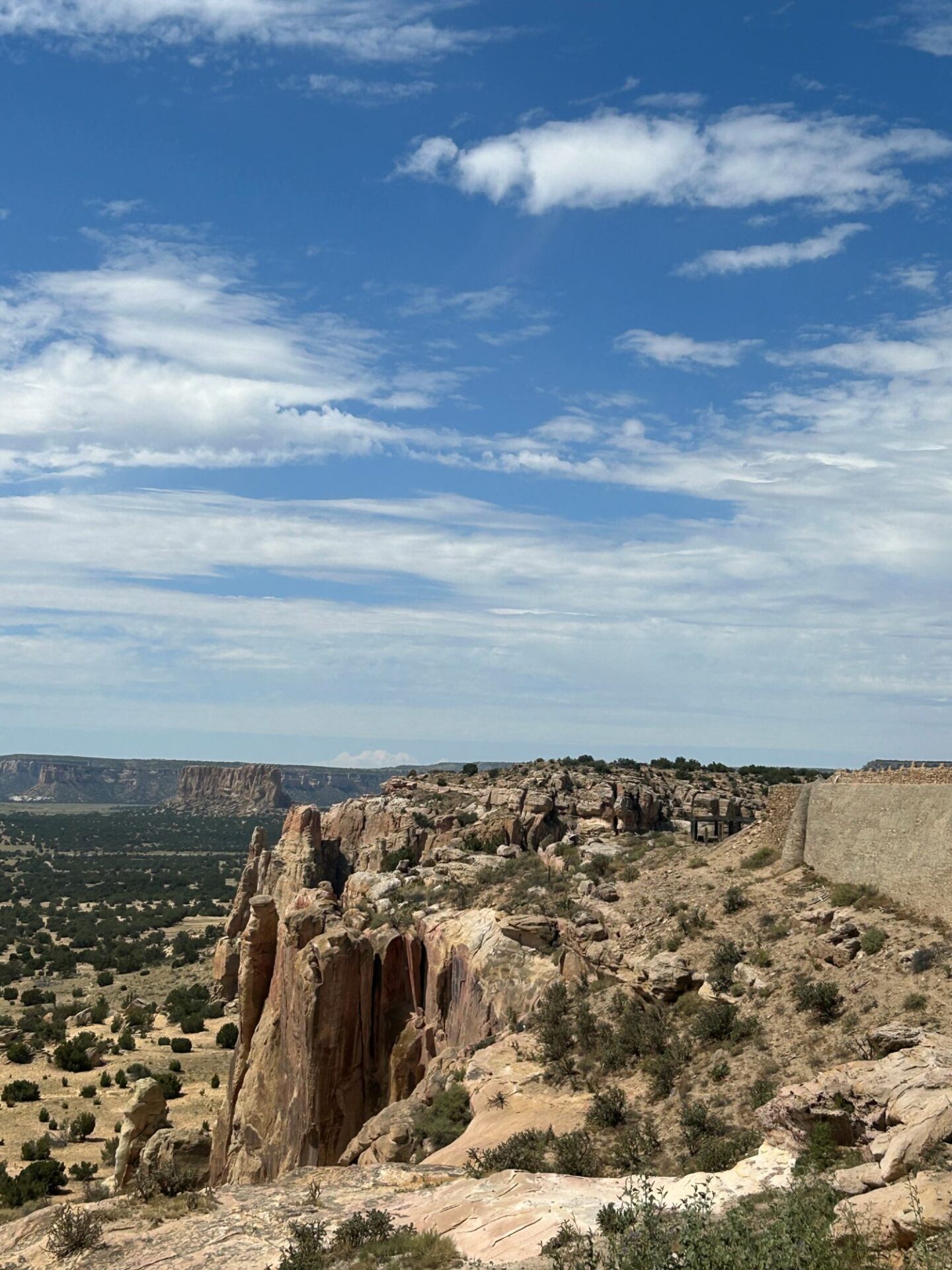 View from Sky City (Old Acoma), Acoma Pueblo.