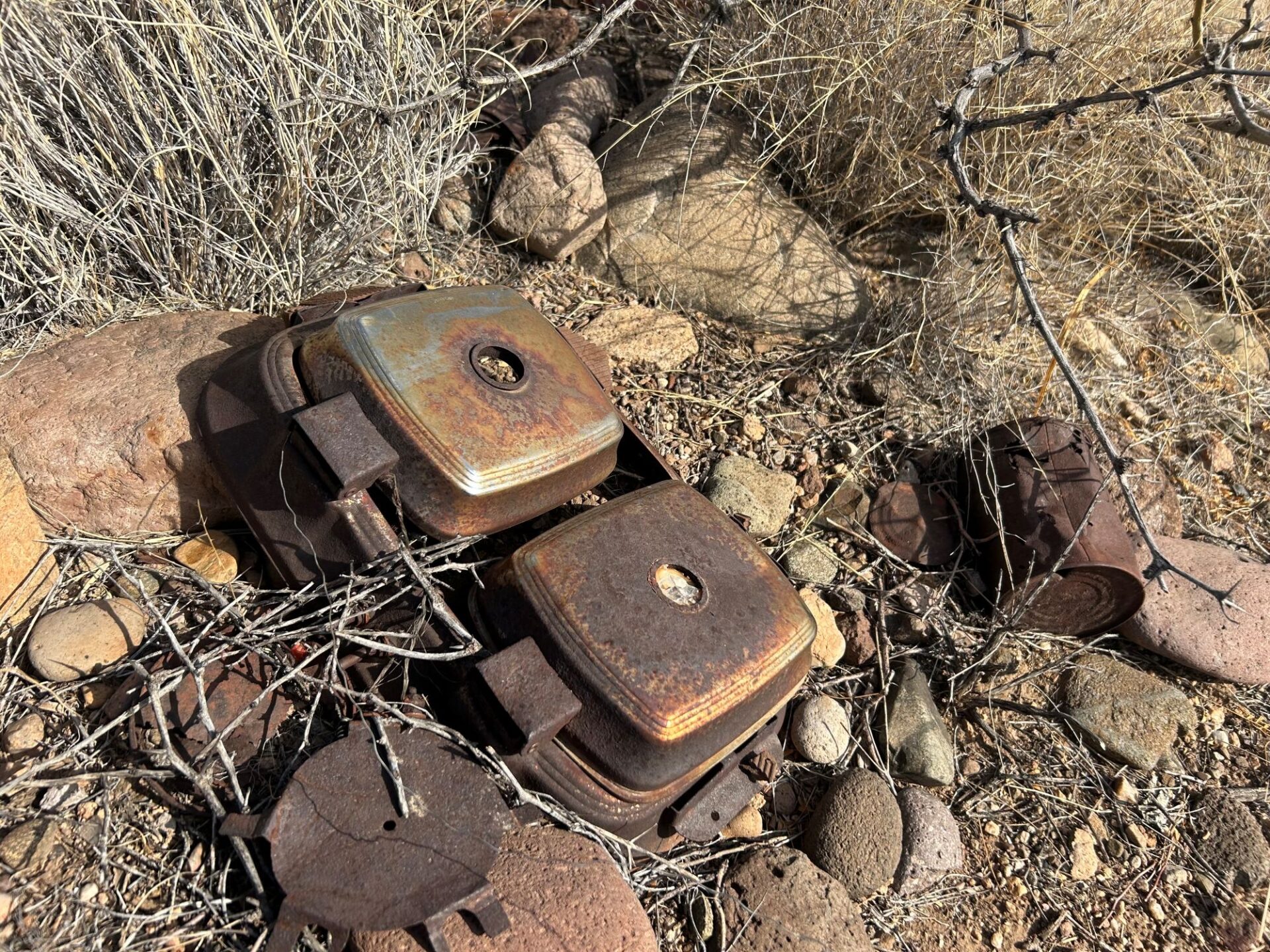 The 2025 field school crew found some interesting historical objects on survey. Can you guess what this is?